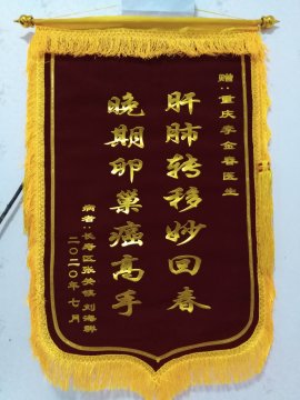 病人送的锦旗4